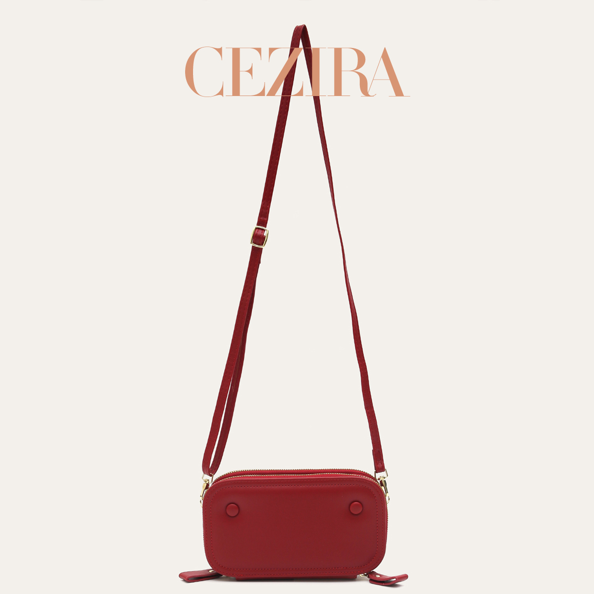 CR Luxury Elegant Red Glossy L - Luxury Bags Cute ulasan dan harga