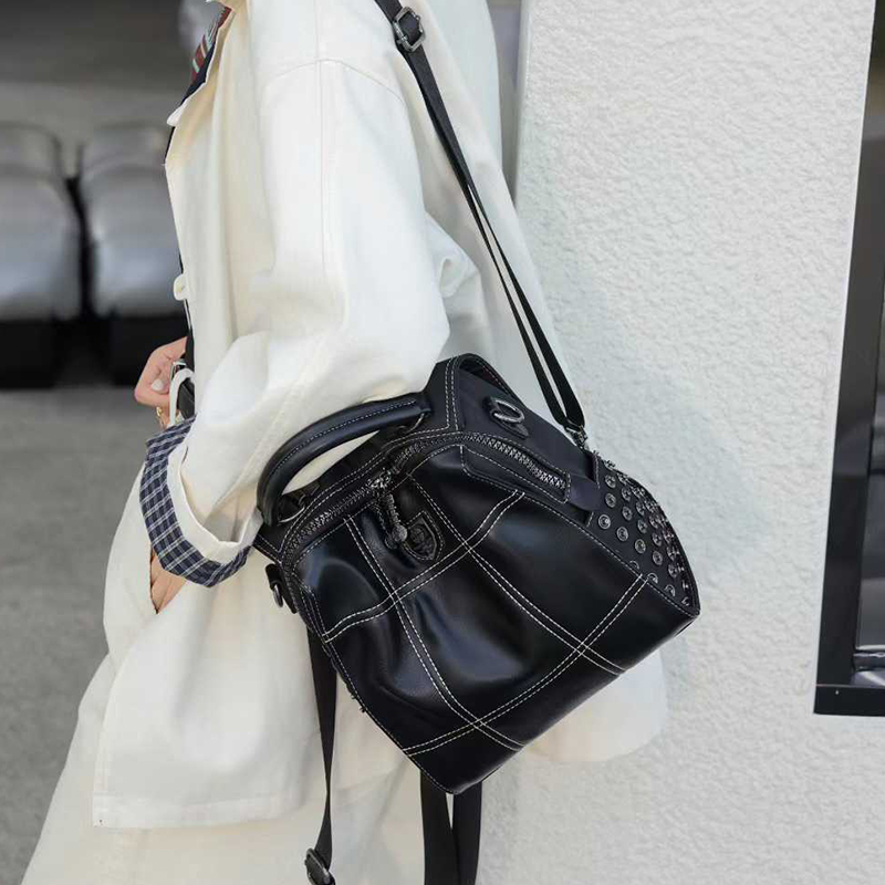 New Women's Backpack Fashion G - Luxury Bags Leather ulasan dan harga